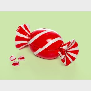 Rund Karamelskl med Lg