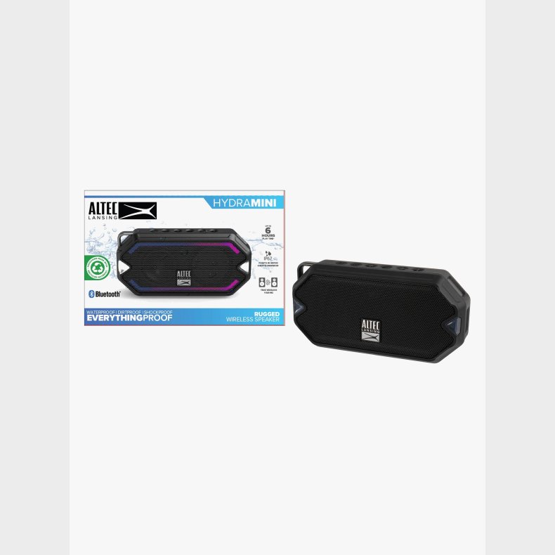 Altec Lansing Hjttaler IMW1000 HydraMini RGB Vandtt