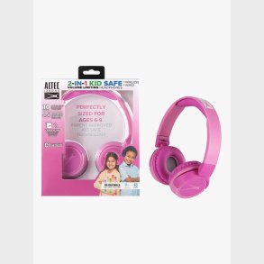 Altec Lansing Hretelefoner Trdlse 2-i-1, Pink