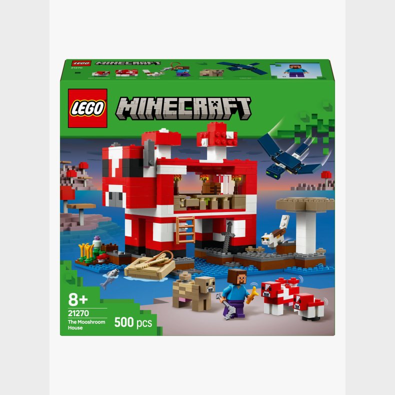 LEGO Minecraft 21270 Mooshroom-huset