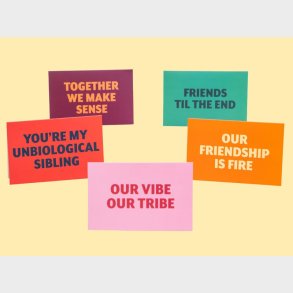 Citatkort Friends - 10-pakke
