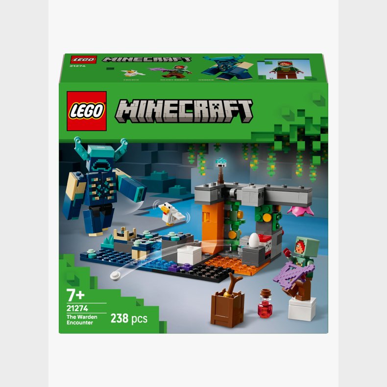 LEGO Minecraft 21274 Warden-m�det