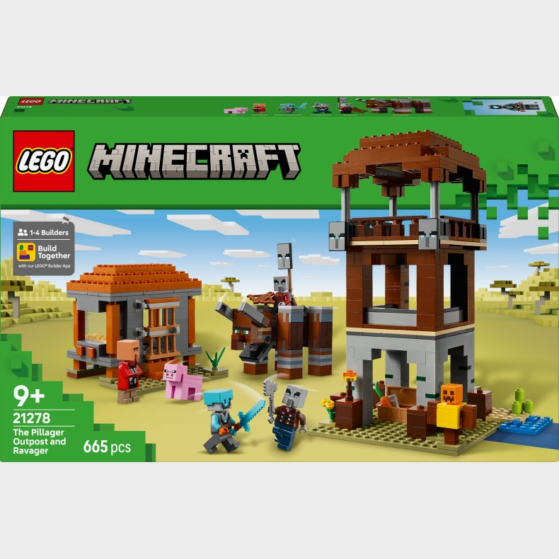 LEGO Minecraft 21278 Rverforposten og ravager