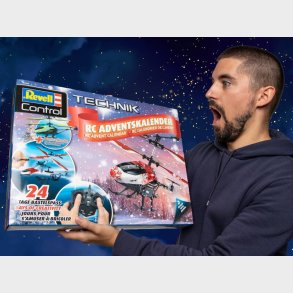 Radiostyret Helikopter Julekalender - Revell Control