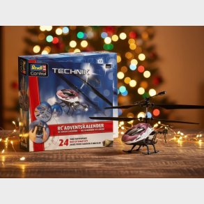 Radiostyret Helikopter Julekalender - Revell Control