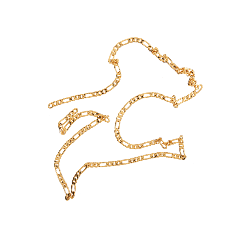 me&my BOX Figarokde 50 Cm - Guldbelagt 18K - Lav Selv Smykker - Legekammeraten.dk