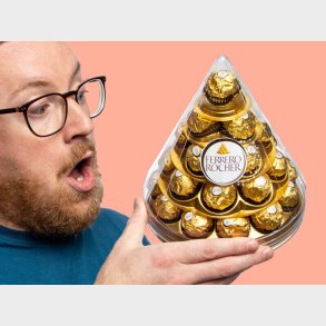 Ferrero Rocher Kegleformet Chokoladeske