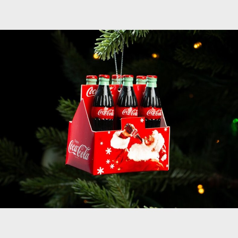 Juletrspynt Coca-Cola Flasker