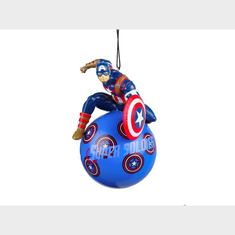 Juletrskugle Captain America