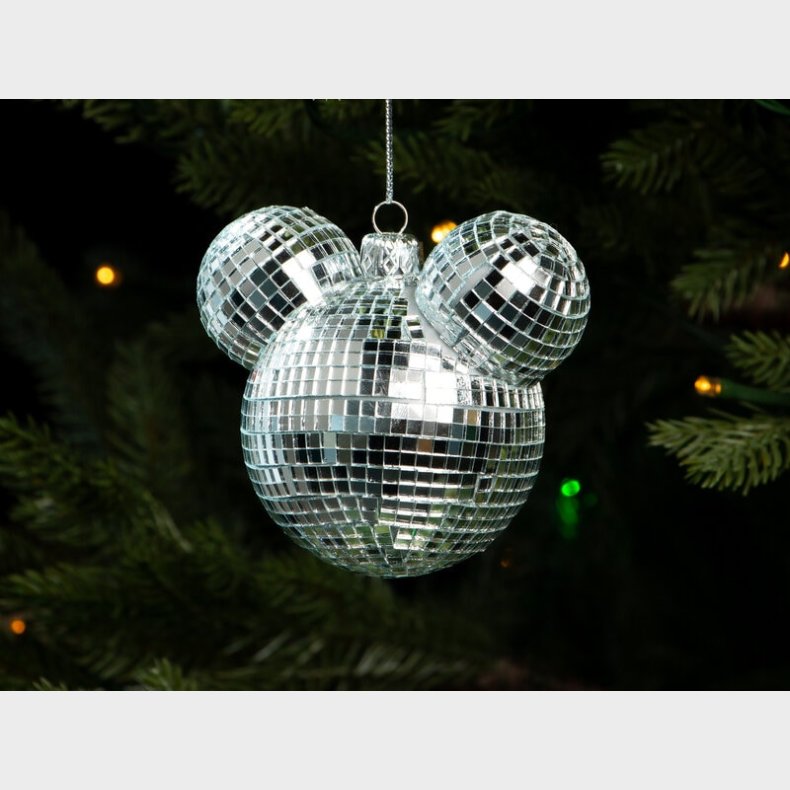 Juletrskugle Mickey Mouse Discokugle