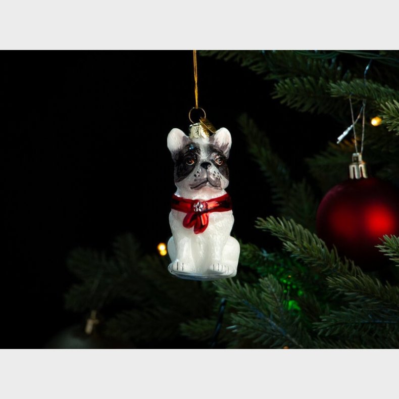 Juletrspynt Fransk Bulldog