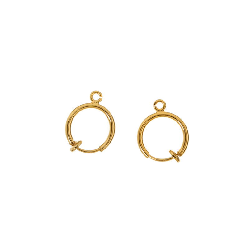 me&my BOX reclips Creoler - Guldbelagt 18K - Lav Selv Smykker - Legekammeraten.dk