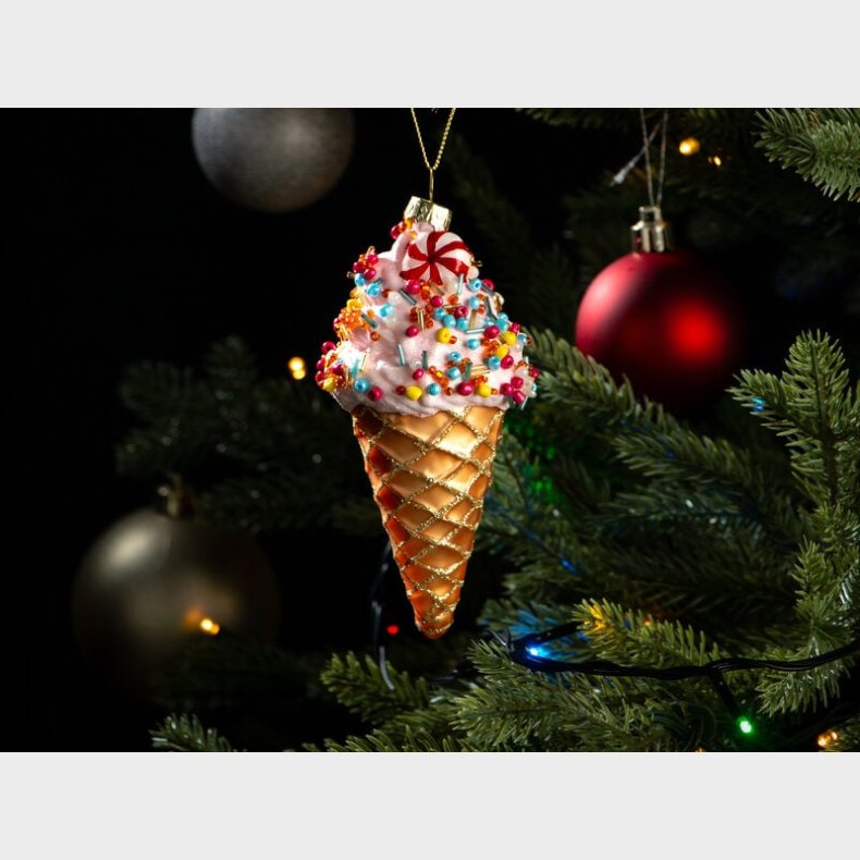 Juletrspynt Isvaffel