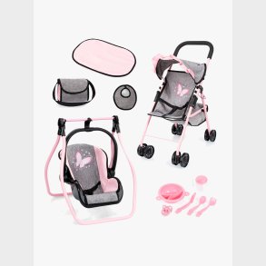 Bayer Design Dukkevogn Buggy S�t, Grey