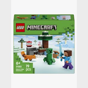 LEGO Minecraft 21583 Steves tajga-eventyr