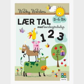 Aktivitetsbog L�r Tal med Wacky Wonders Bondeg�rdsdyr