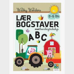 Aktivitetsbog  - L�r Bogstaver med Wacky Wonders Bondeg�rdsdyr