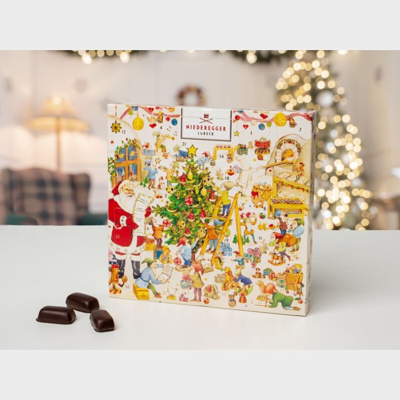 Marsipanjulekalender - Niederegger