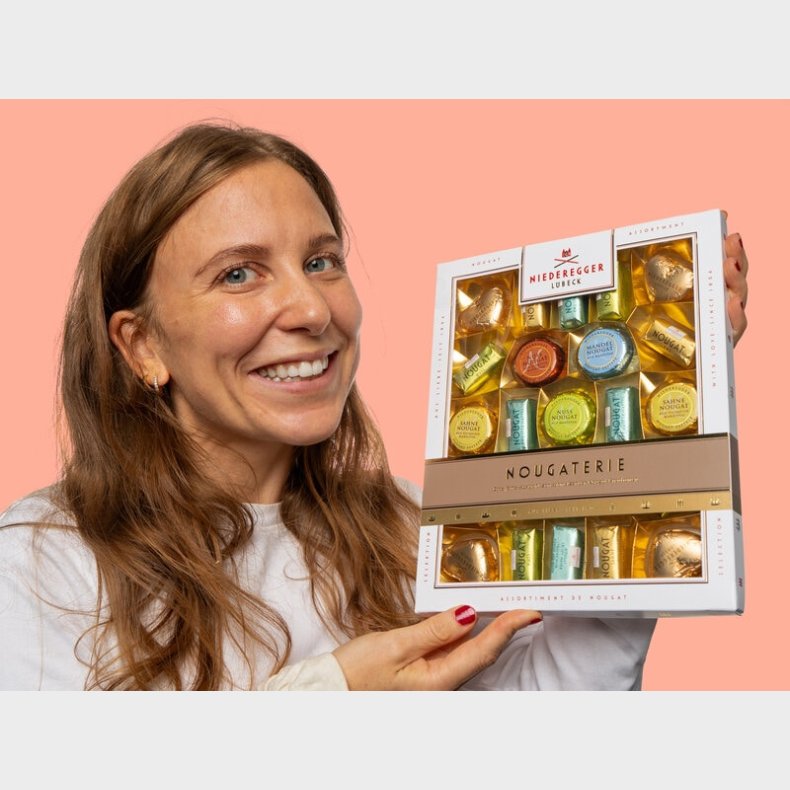 Gaveske med Nougat - Niederegger