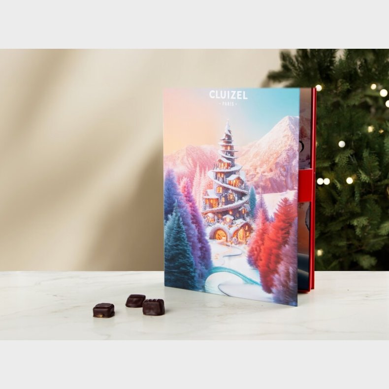 Julekalender med Chokoladetrfler - Cluizel
