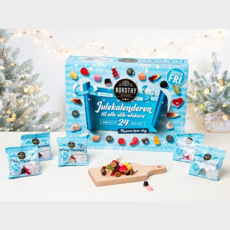 Sukkerfri Slikjulekalender - Nordthy