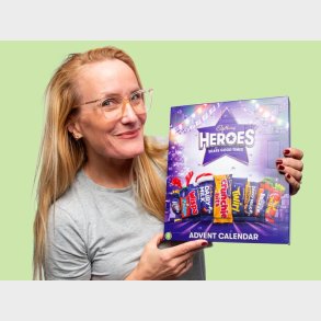 Cadbury Heroes Chokoladejulekalender