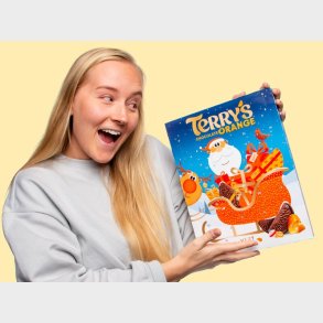 Terrys Chokoladejulekalender med Appelsinsmag