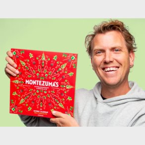 Montezuma Chokoladejulekalender med Mlkechokolade