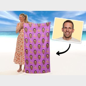 Personligt Badehndklde med Foto - Sommer