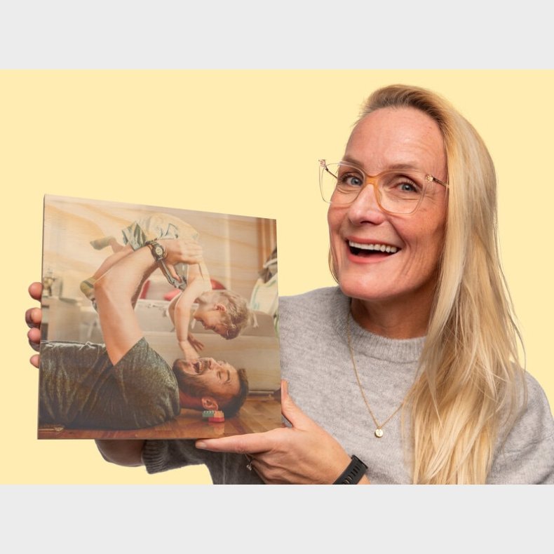 Personlig Fotoblok i Tr