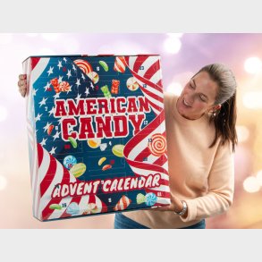 Julekalender med USA-slik