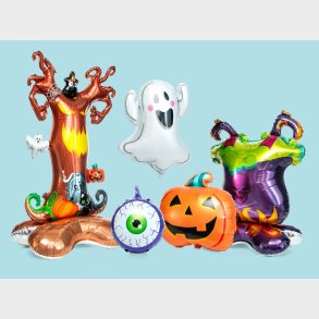 Folieballoner Halloween 5-pak