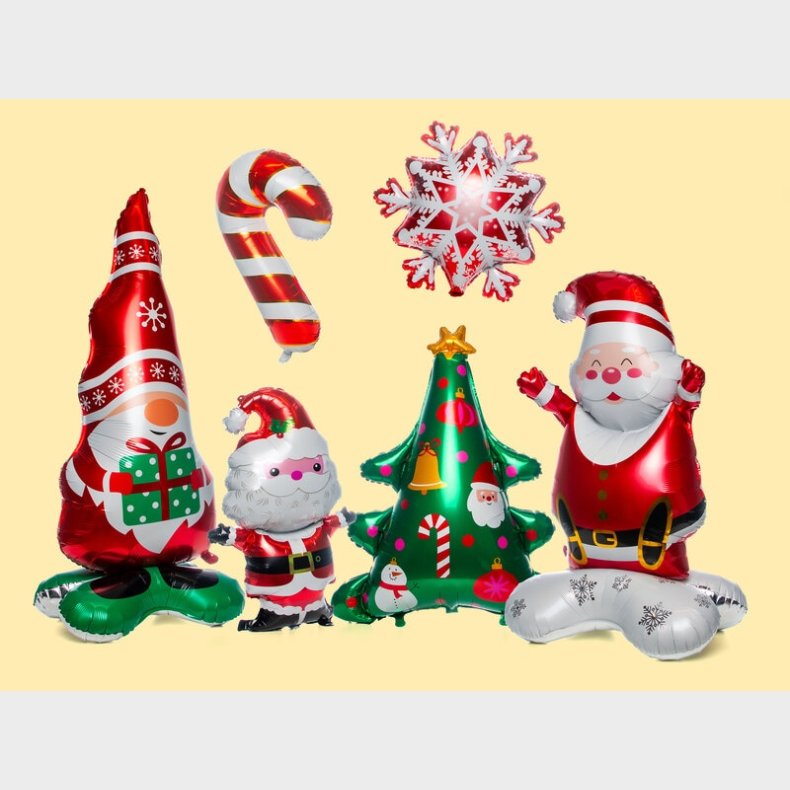 Folieballoner Jul 6-pak