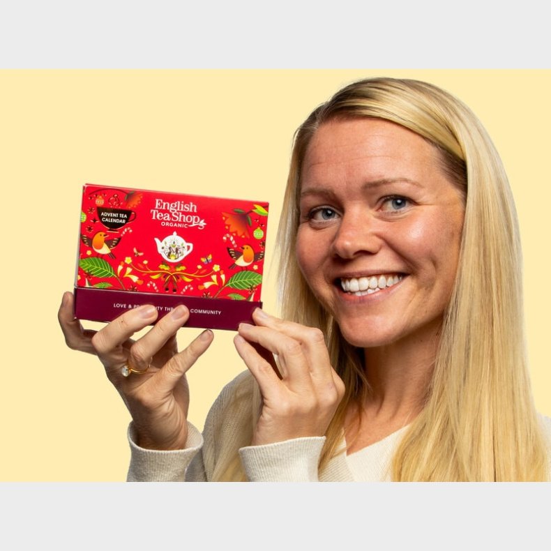 Tekalender Rd Box - English Tea Shop