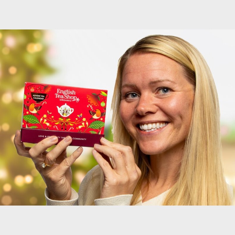 Tekalender Rd Box - English Tea Shop