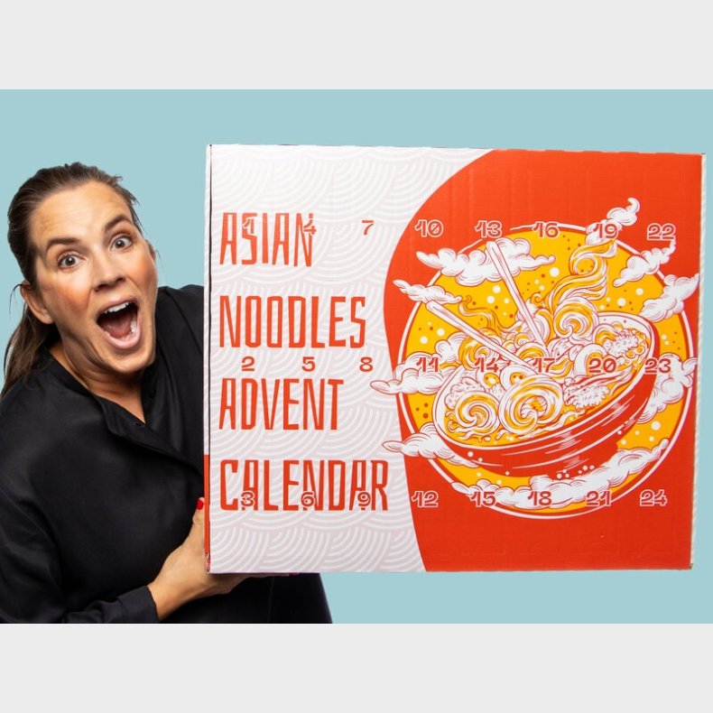 Julekalender med Instantnudler