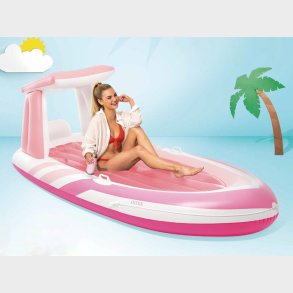 Oppustelig Luftmadras Lyserd Bd - Intex