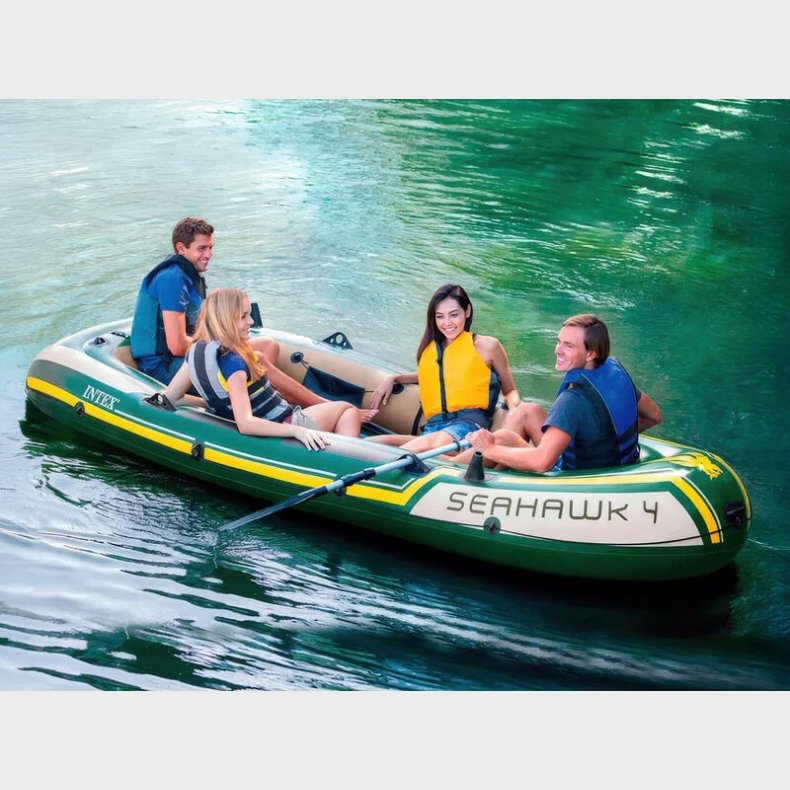 Fyrsdet Gummibd - Intex Seahawk 4