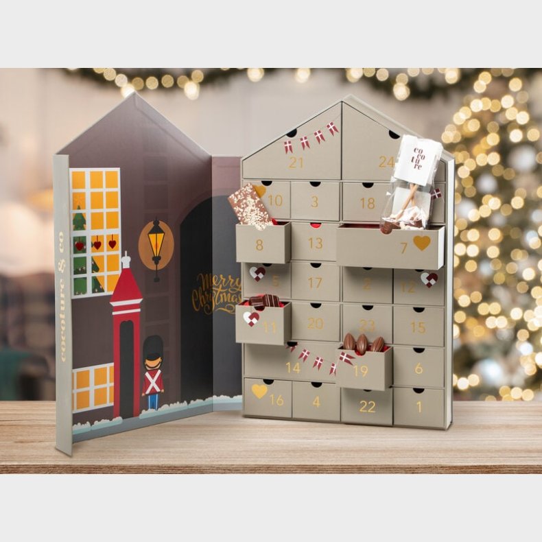 Cocoture Julekalenderhus 765 gram