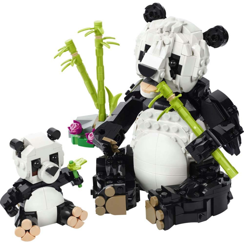 LEGO - Vilde dyr: Pandafamilie