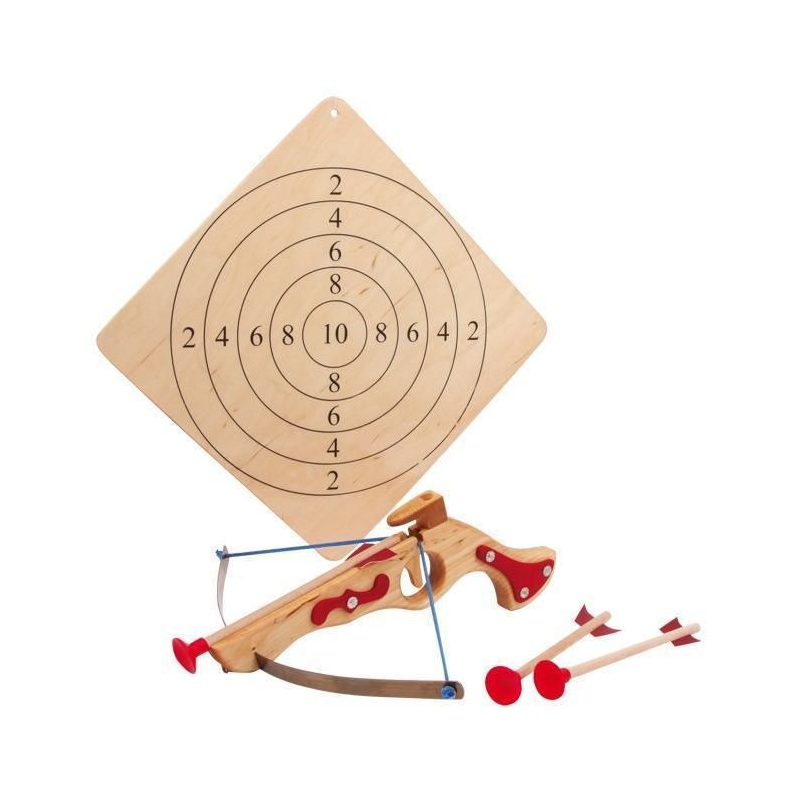Armbr�st med Skydeskive i tr�