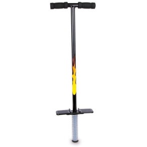 Sorte k�ngurustylter med flammer