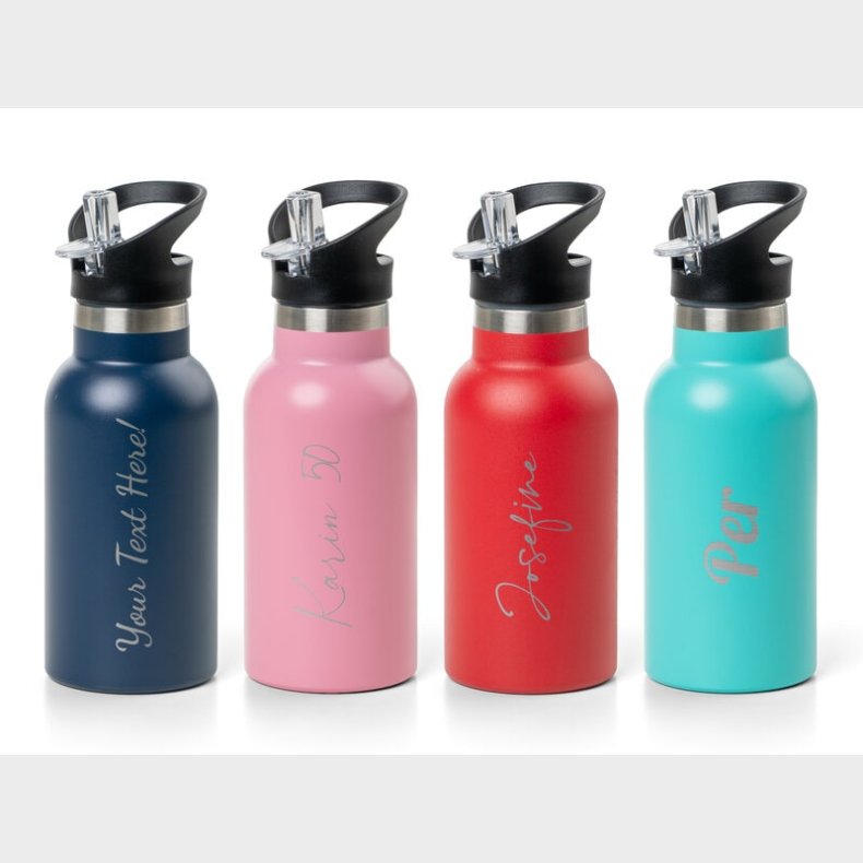 Personlig Termokande med Tekst - 355 ml