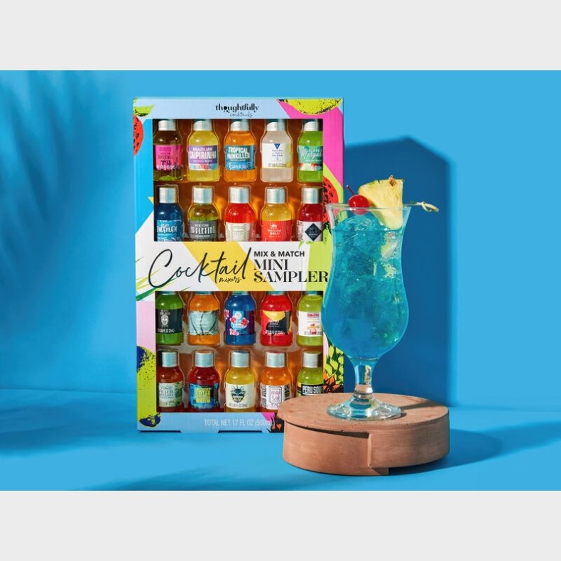 Gaveske med Drinkmix: Mini Sampler - Thoughtfully