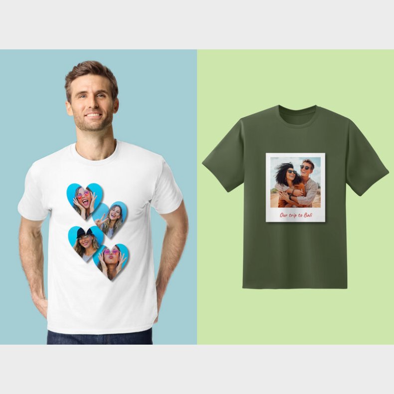 Personlig T-shirt med Billede