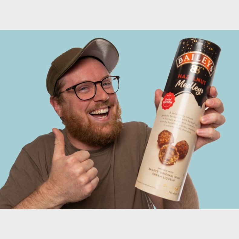 Baileys Hasselndtrfler i Tube