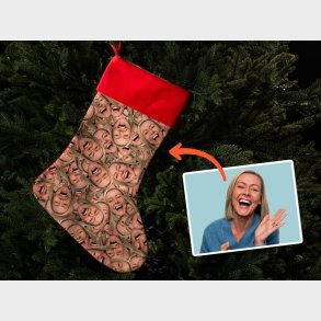 Personlig Julestrmpe med Billede - Multiface