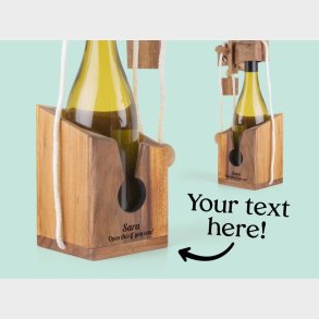 Personlig Dont Break the Bottle med Tekst