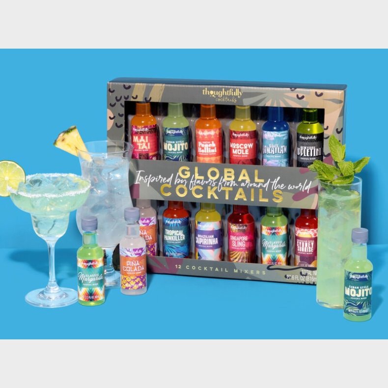 Gaveske med Drinkmixere: Global Cocktails - Thoughtfully