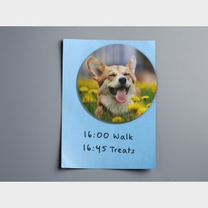 Personlig Kleskabsmagnet med Foto - Rund